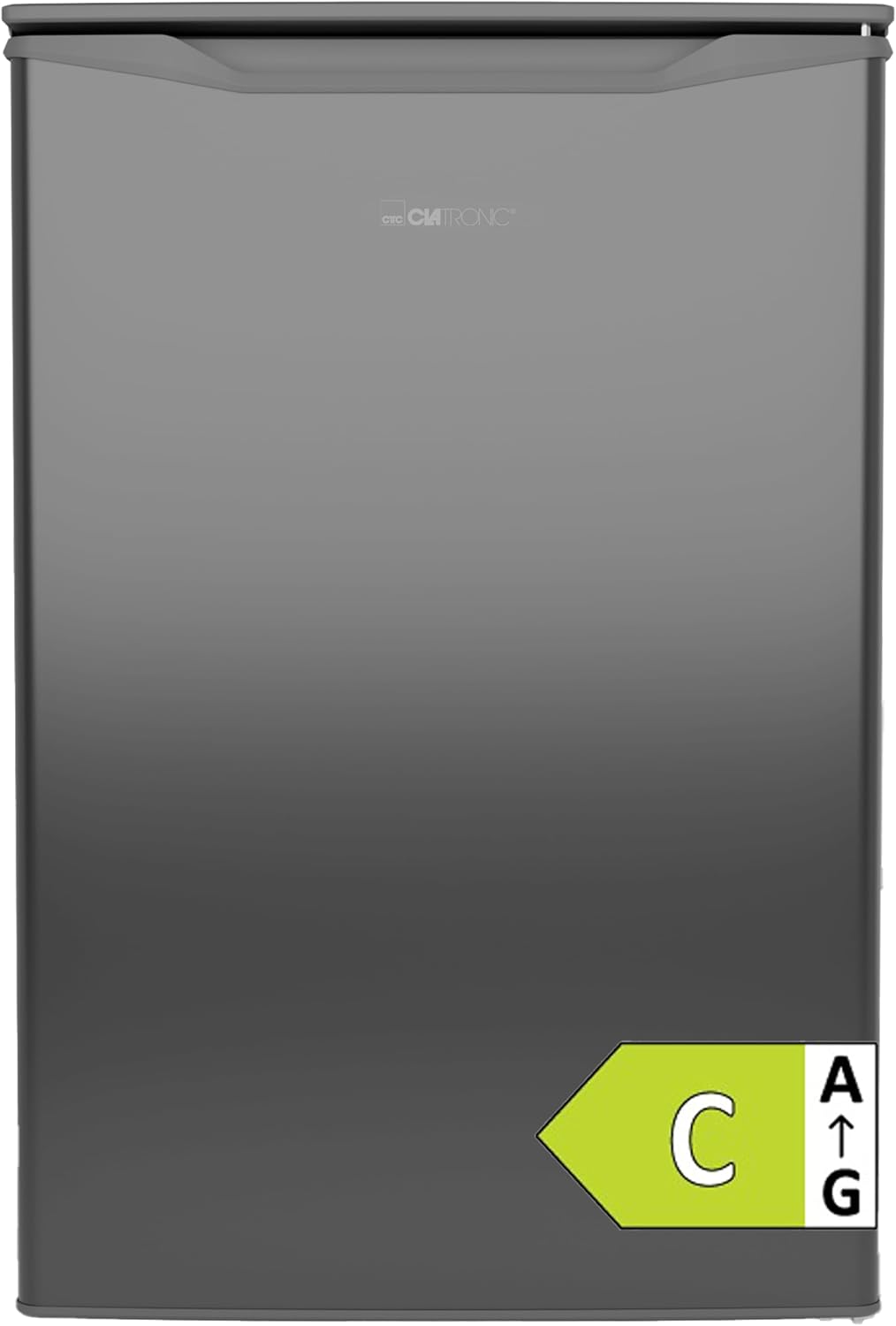 Clatronic Small Freezer | Energy Class C | 85 cm | Freezer | Quiet 40 dB | 3 Drawers | Door Hinge Interchangeable | Up to -18 °C | 87 L Freezer | Small Freezer GS 102 inox