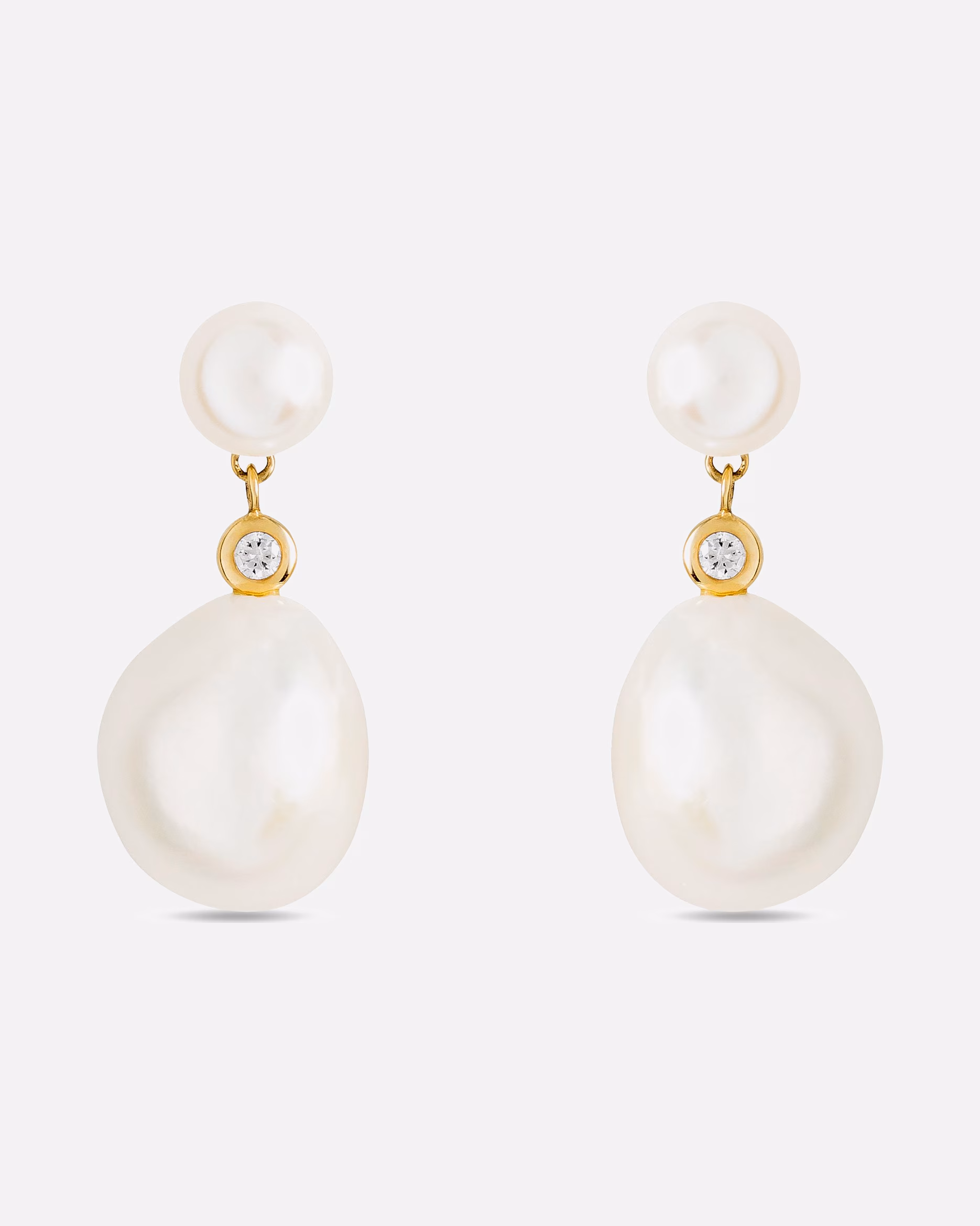YAMŌKO earring earrings 585 yellow gold