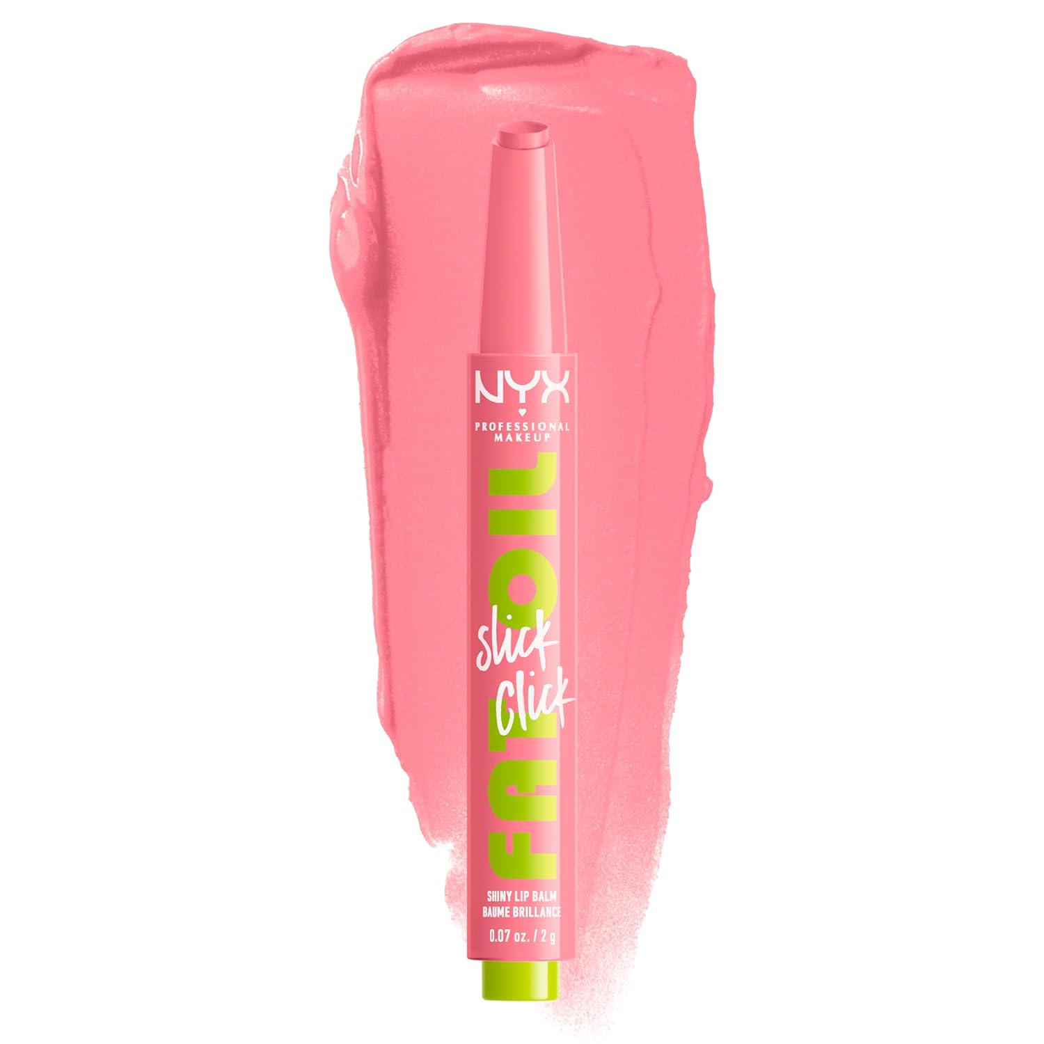 NYX Professional Makeup Nourishing lipstick for maximum color, care and moisture, with avocado, raspberry oil and cloudberry oil, vegan formula, fat oil slick click, clout