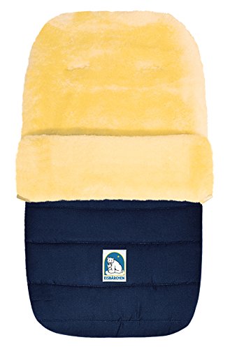 Eisbarchen Lambskin Foot Muff navy