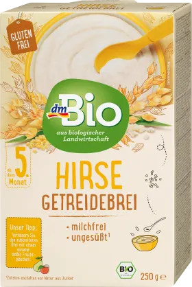 dmBio Cereal porridge millet from the 5th month, 250 g