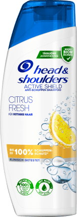 head&shoulders Shampoo Anti-Schuppen Citrus Fresh, 300 ml