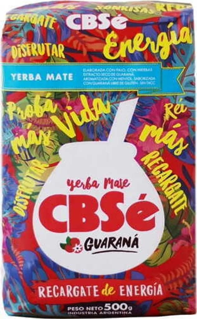 Yerba Mate CBSe Guarana Energy 500g