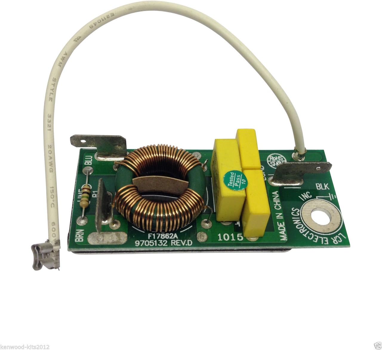 KitchenAid RF Interference Filter Board (RFI-PCB) 9705132 with Lead