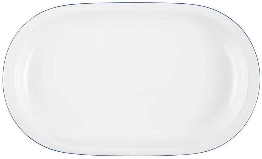 Seltmann Weiden Seltmann Compact Serving Platter Oval Blue 33 cm x 20 cm 1 Piece