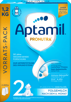 Aptamil Subsequent milk 2 Pronutra after the 6th month, 1200 g