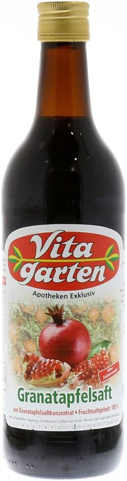 Obstsaftkelterei Vita Garden Pomegranate Juice 750 ML Juice