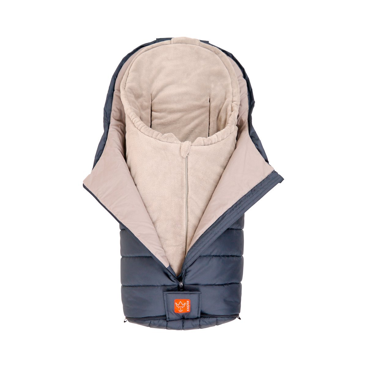 Kaiser baby-walz Universal Thermal Footmuff for Pram, Buggy, Paul navy