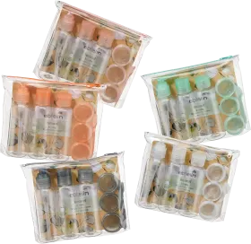 ebelin travel set 9 pieces, 1 piece