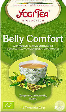 Yogi Tea Belly Comfort Wellness Digestive Organic 17 Tea Bags