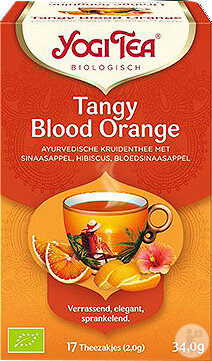 Yogi Tea Blood Orange Organic 17 Tea Bags