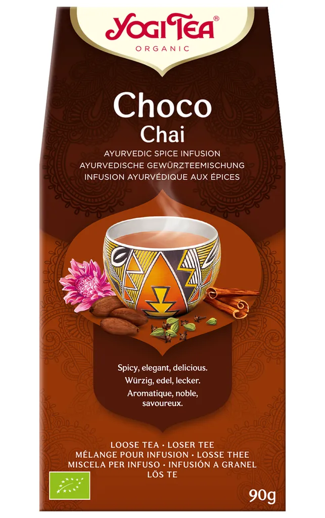 Yogi Tea Choco Chai | loose tea | 90 g | spiced tea | vegan 90g