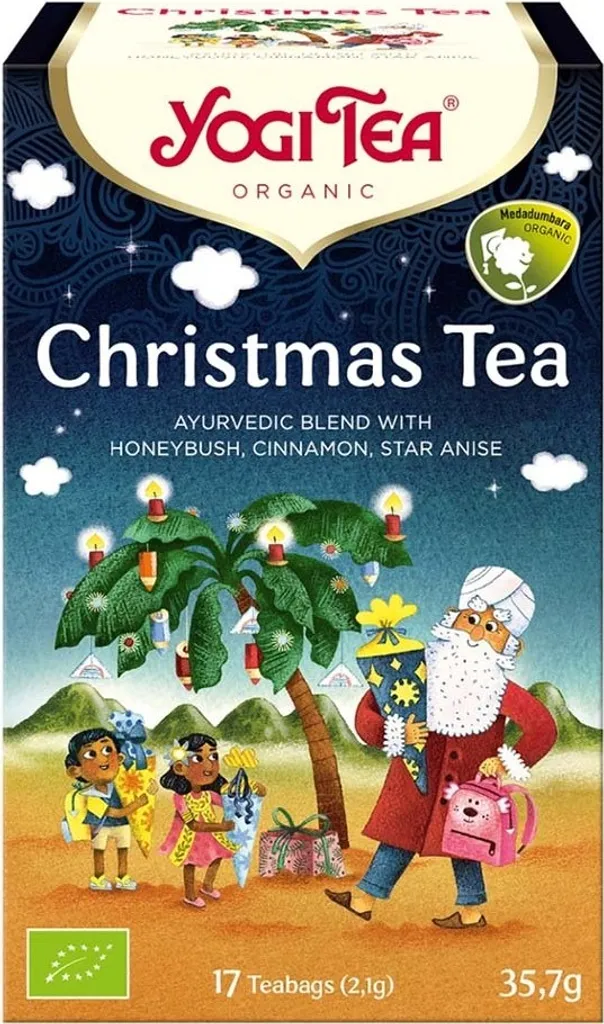 Yogi Tea Christmas Tea | 17 Tea Bags | Spiced Tea | Vegan, 35.7 gm