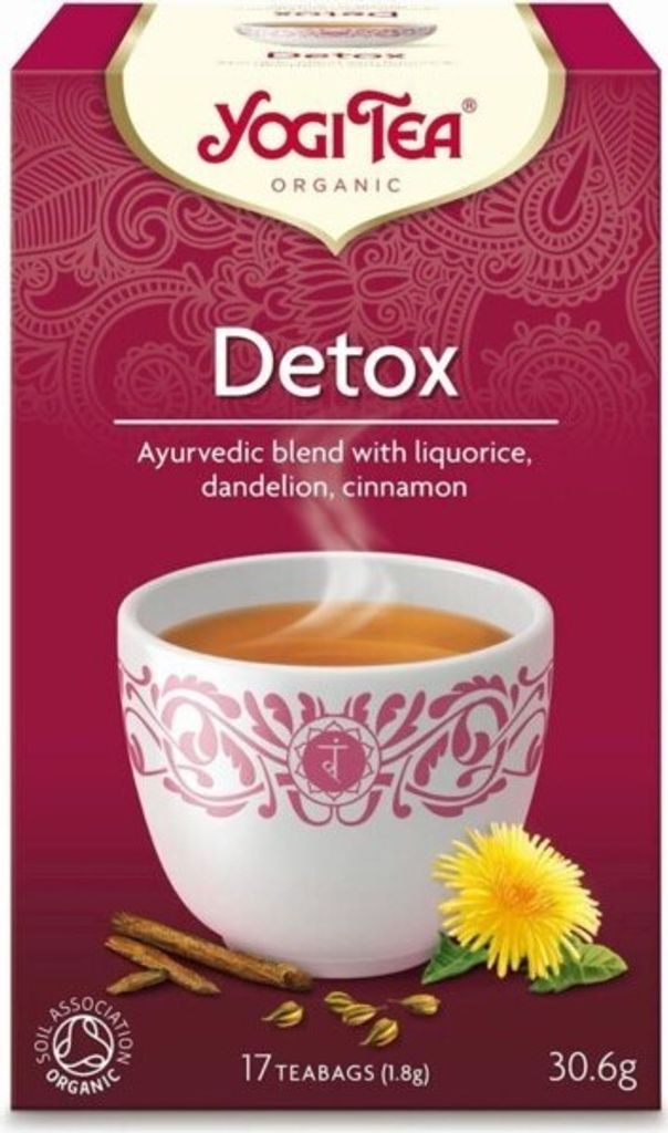 Yogi Tea Detox Tea 17 x 1.8 g Cleansing 30.6g