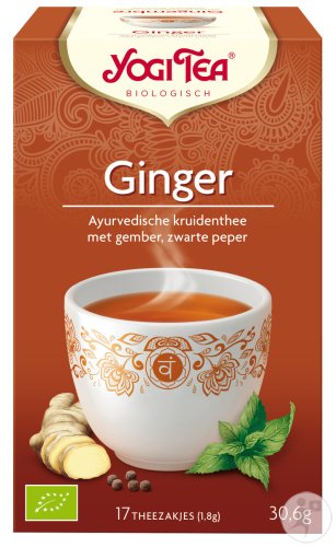Yogi Tea Ginger Organic 17 tea bags