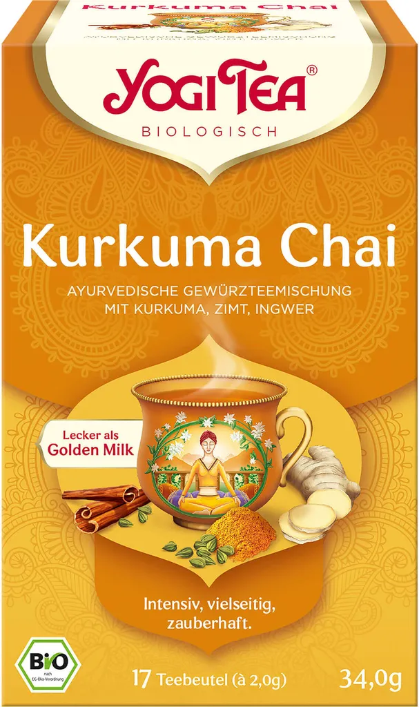 Yogi Tea Turmeric Chai (17x2g pack)