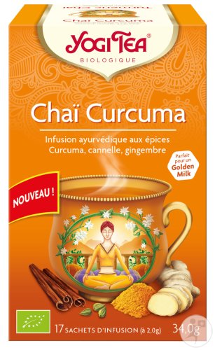 Yogi Tea Turmeric Chai Organic 17 tea bags