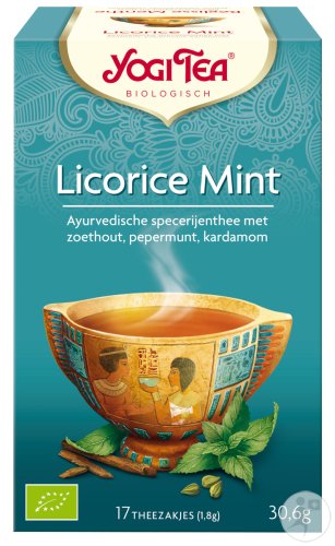 Yogi Tea Liquorice Mint Organic 17 tea bags