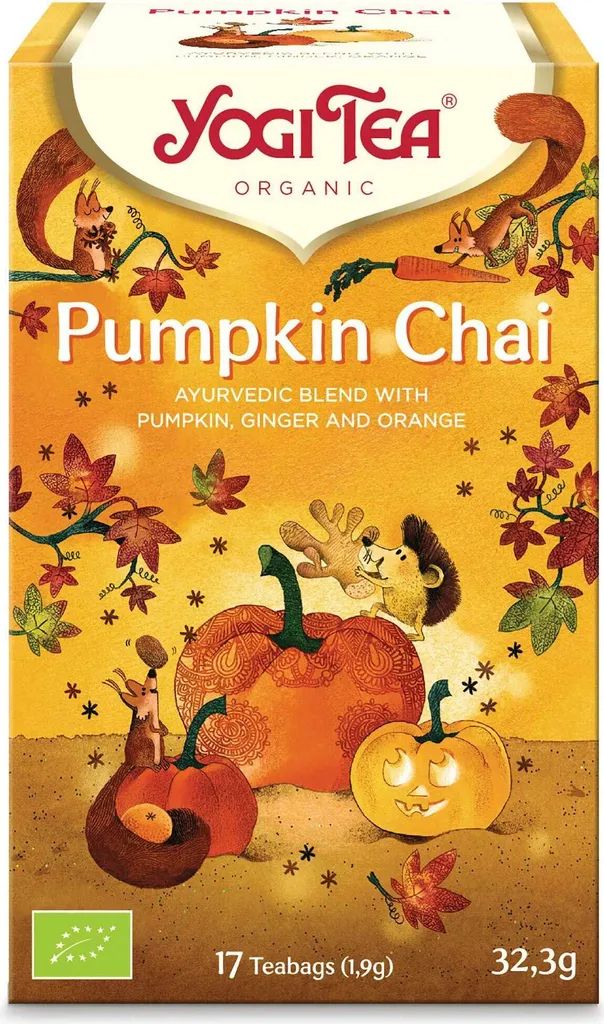 YOGI TEA Pumpkin Chai | 17 x 1,9g