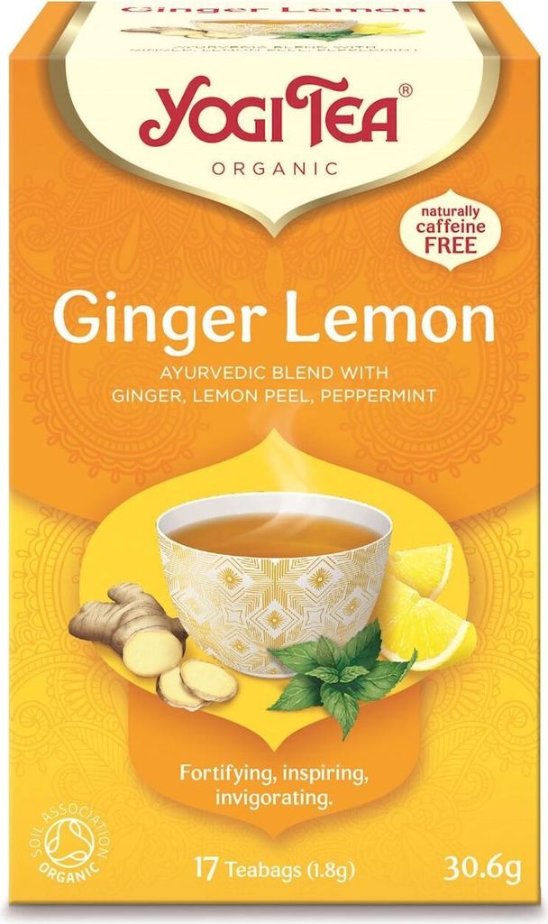 Yogi Tea Ginger Lemon Tea (17 x 1.8 g) 30.6 g