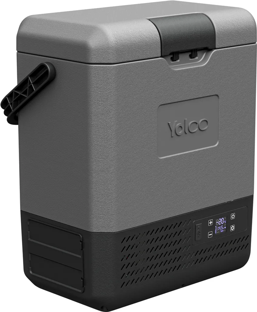 YOLCO ET8 Carbon Electric Cooler Box 8L – Car & Camping Cooler and Freezer Box, 12V