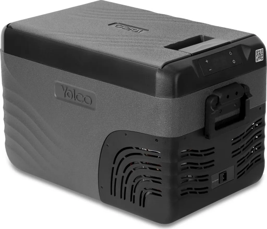 YOLCO KX30 Carbon Compressor Cooler 30L – Dual-Zone Car & Camping Refrigerator with App Control, 12/24V & 230V