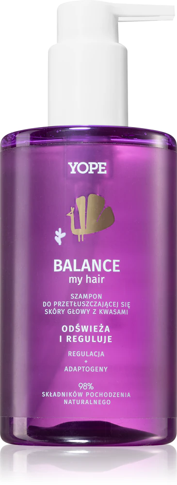 Yope BALANCE my hair the cleansing shampoo for oily scalps