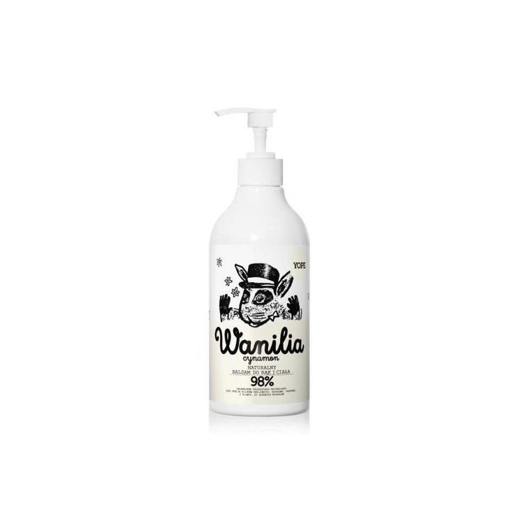 YOPE Vanilla and Cinnamon Body and Hand Balm 300 ml