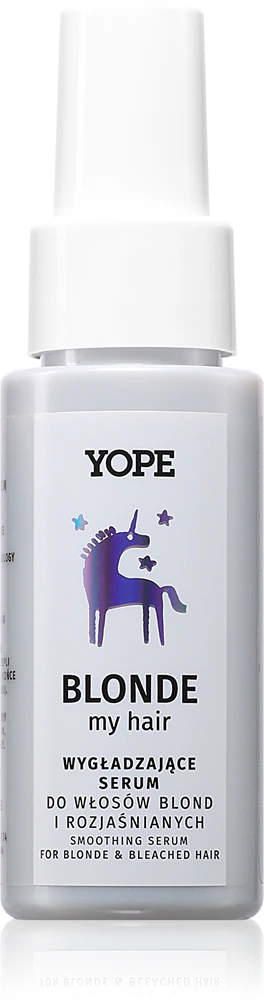 Yope Blonde My Hair Serum Hair serum for blonde hair