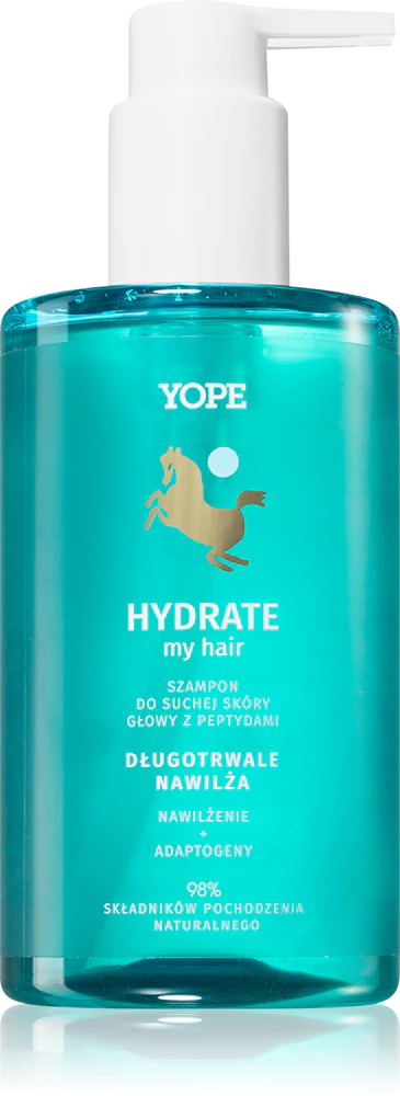 Yope HYDRATE my hair hydrating shampoo for dry and itchy scalp