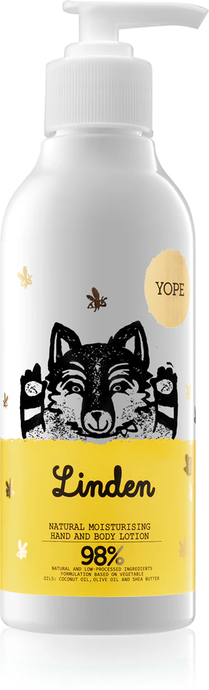 Yope Linden hand and body milk