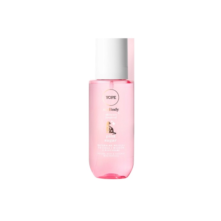 YOPE myBODY ​​natural Pink Sugar hair and body mist 200 ml
