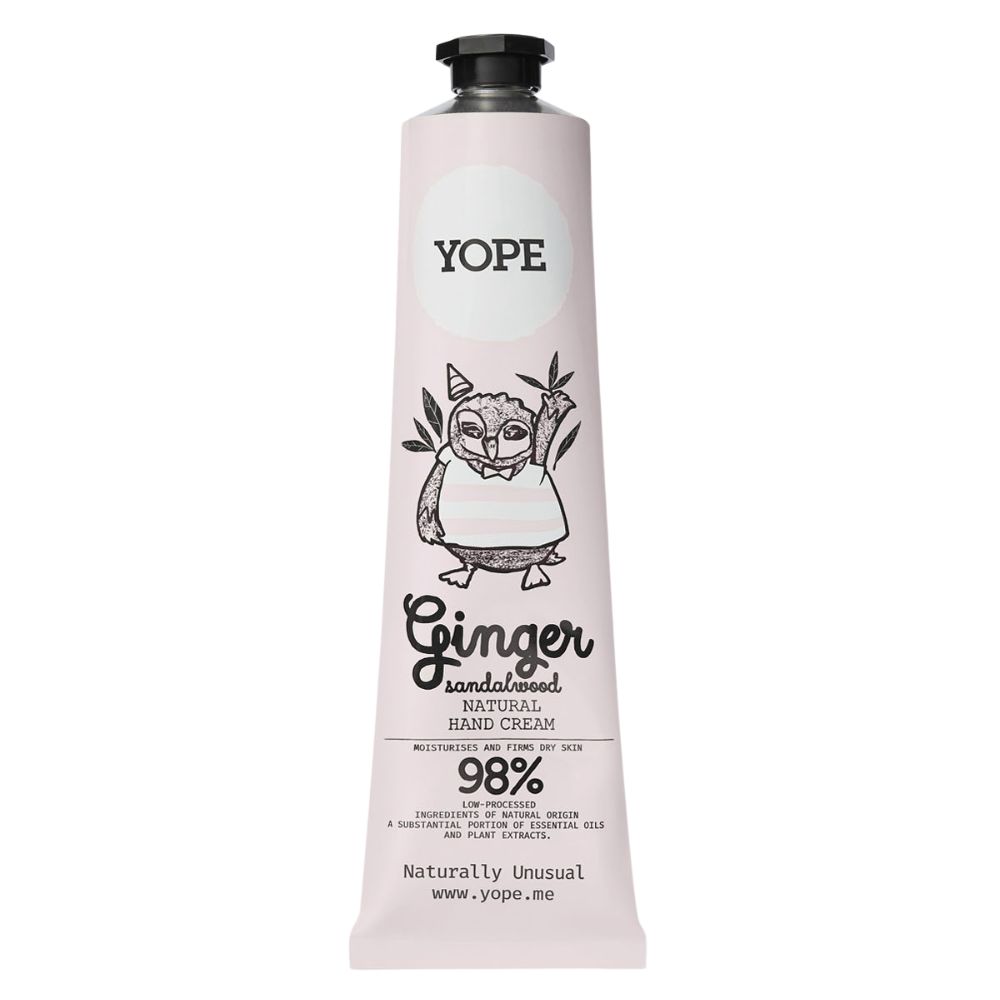Yope Natural Hand Cream Ginger & Sandalwood 100 ml