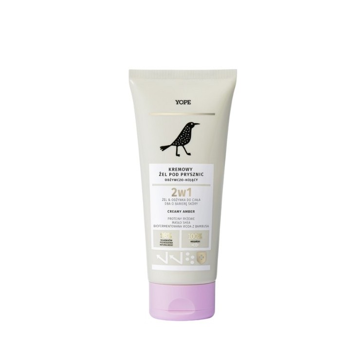 YOPE Nourishing and Soothing Creamy Amber Shower Gel 200 ml