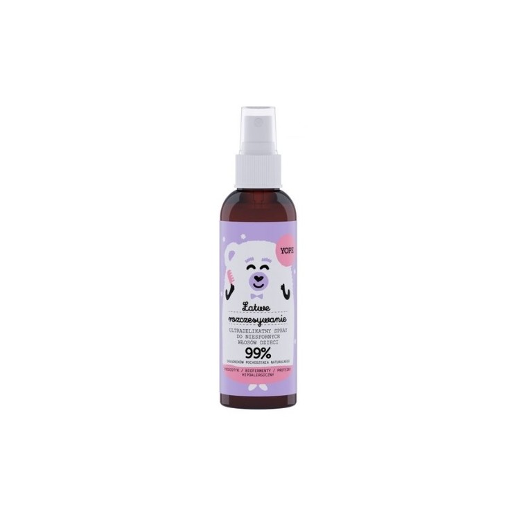 YOPE Ultra-Gentle Spray for Unruly Children's Hair 150 ml