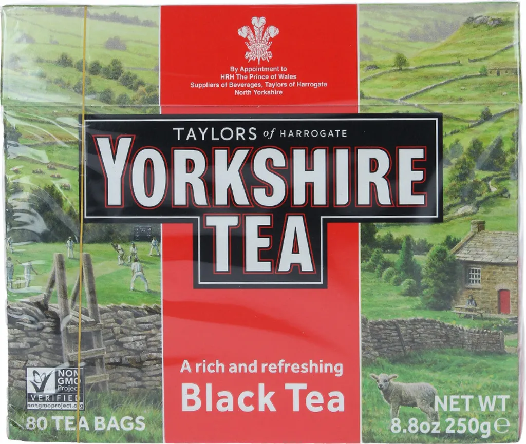 YORKSHIRE TEA Black Tea, 80 tea bags 250g