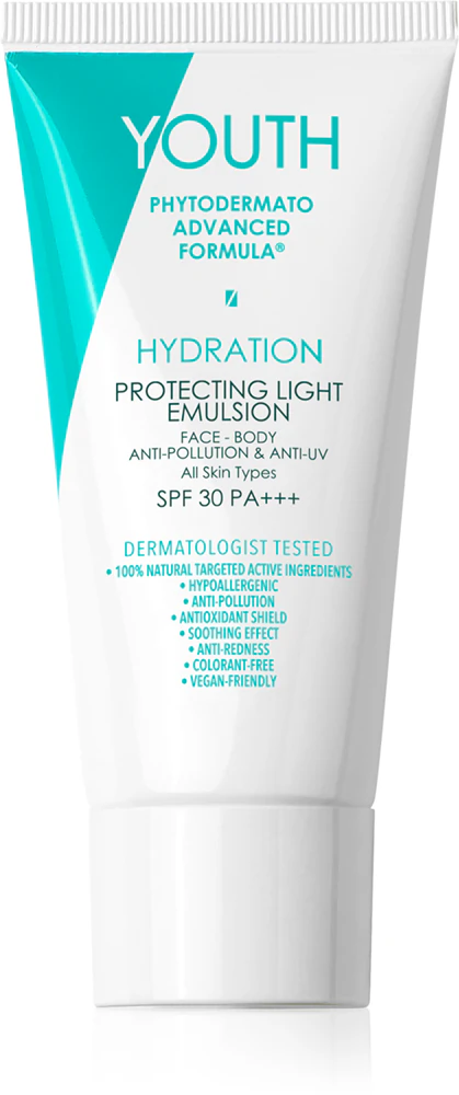 YOUTH Hydration Protecting Light Emulsion protective cream for face and body SPF 30