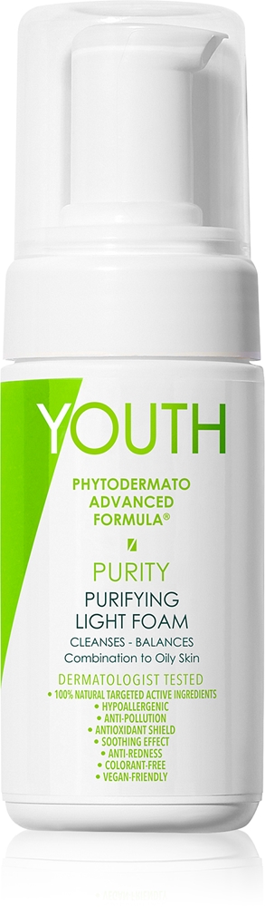 YOUTH Purity Purifying Light Foam gentle cleansing foam
