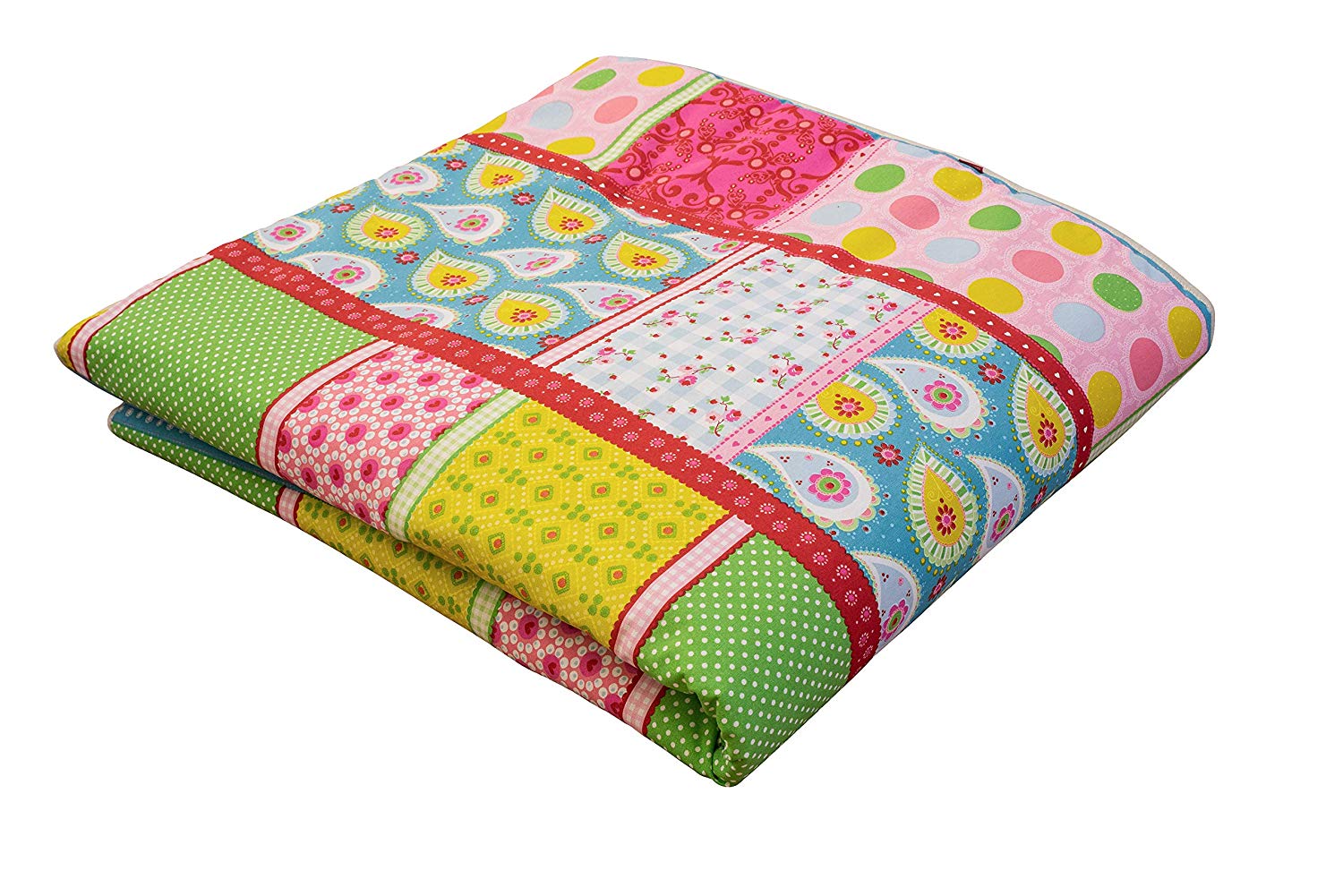 IDEENREICH Baby Crawling Blanket King Size Beautiful 135 x 190 cm Ideal as a Play Mat, Crawling Blanket and Playpen Insert