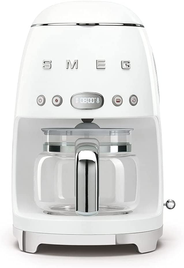 SMEG DCF02WHEU DCF02RDEU/PGAU/WHAU/CRAU/PBAU/SSAU Drip coffee maker, 18/8 Stainless Steel