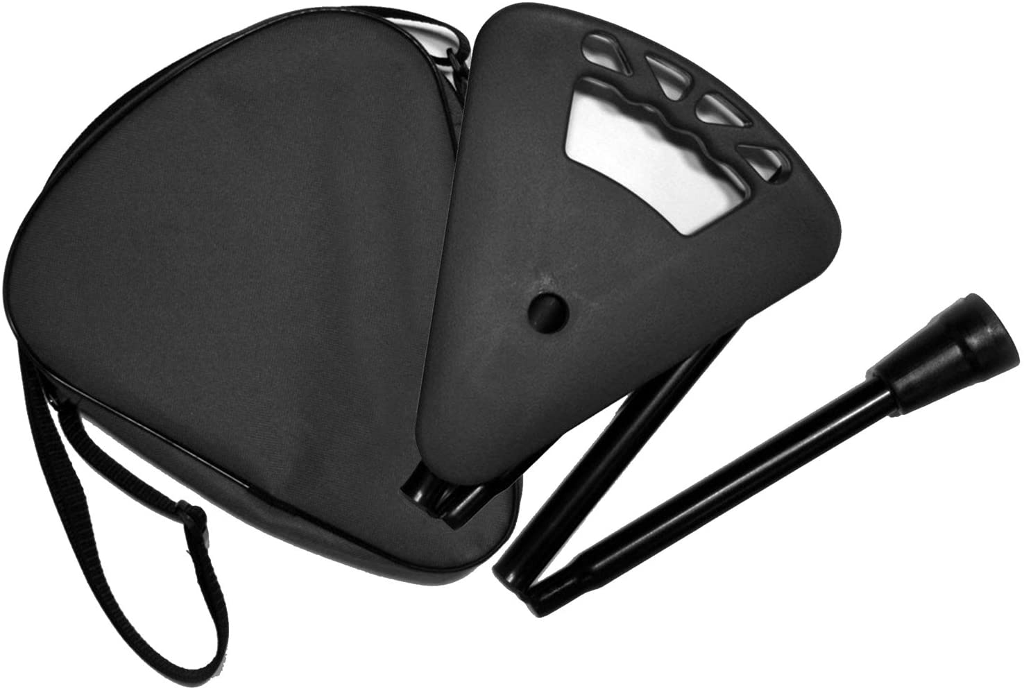 FLIPSTICK Folding Walking Stick Black