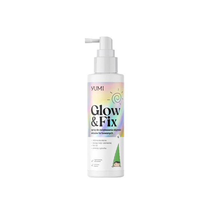 Yumi Glow&Fix Volumizing Spray for Colored Hair 100 ml