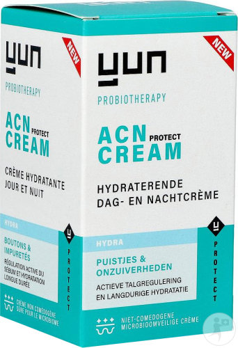 Yun ACN Hydra Protect Moisturizing Cream Day And Night For The Face Tube 50ml