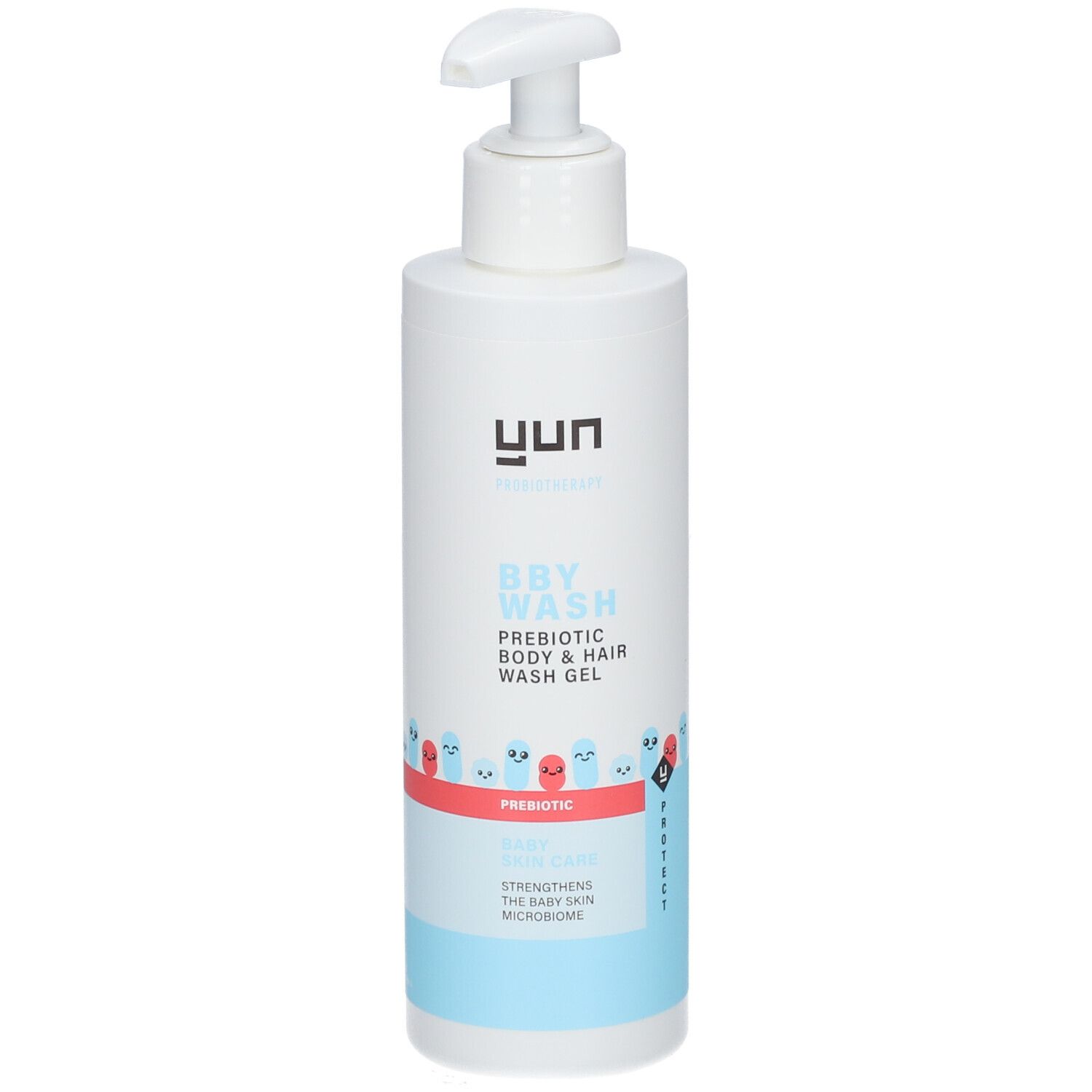 YUN BBY Prebiotic Body & Hair Wash Gel 200 ml