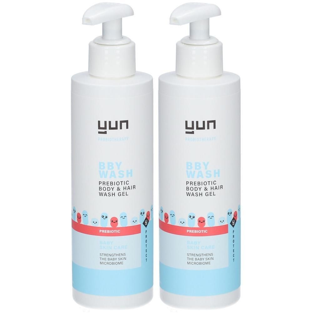 YUN BBY Prebiotic Body & Hair Wash Gel 400 ml