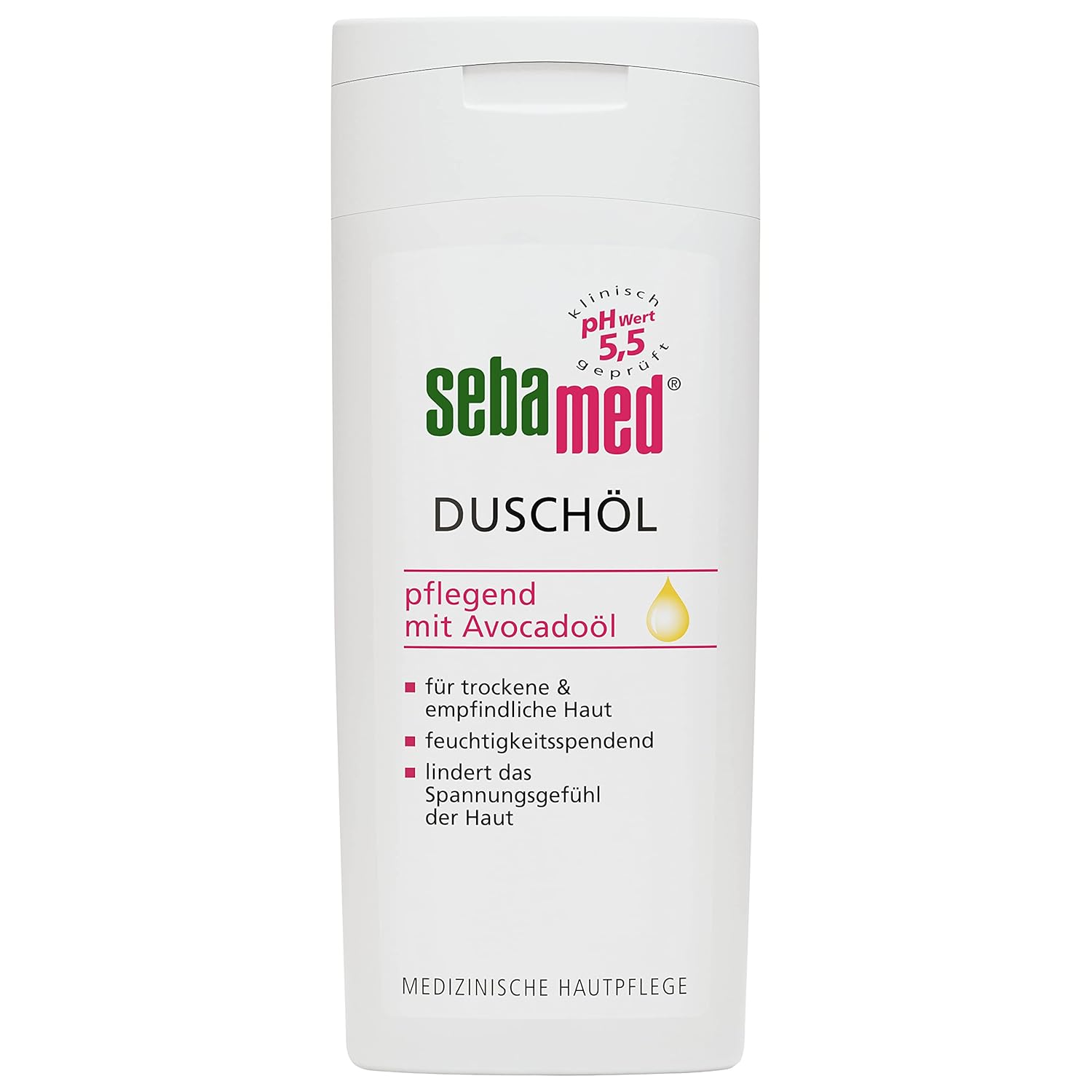 Sebamed Shower Oil, for gentle and particularly nourishing cleansing of sensitive and dry skin, with over 50% oil content*, 200 ml