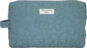 Soapland toiletry bag blue \"Stay beautiful\", 1 pc