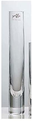 Sandra Rich Solifleur Glass Vase / Flower Vase Height 22 Cm Diameter Set Of