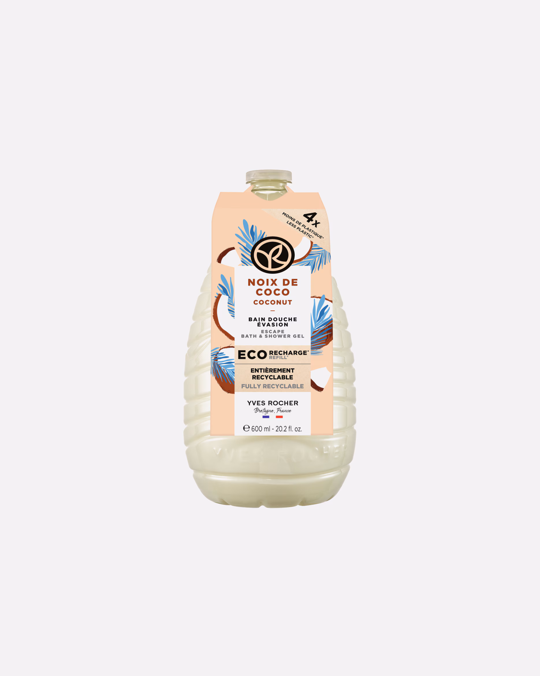 Yves Rocher Shower Gel Coconut Shower Bath