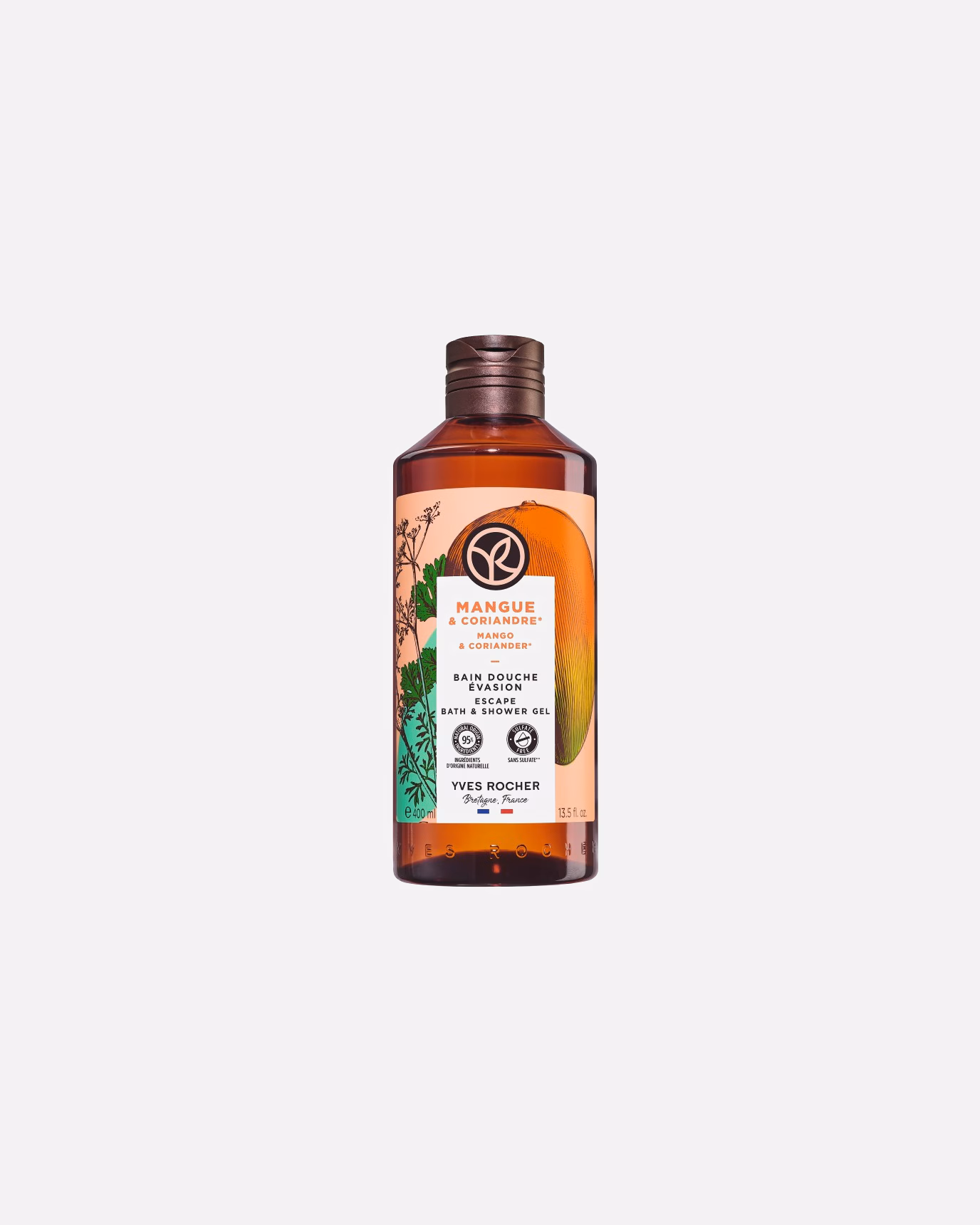 Yves Rocher Shower Gel Mango Coriander Shower Bath